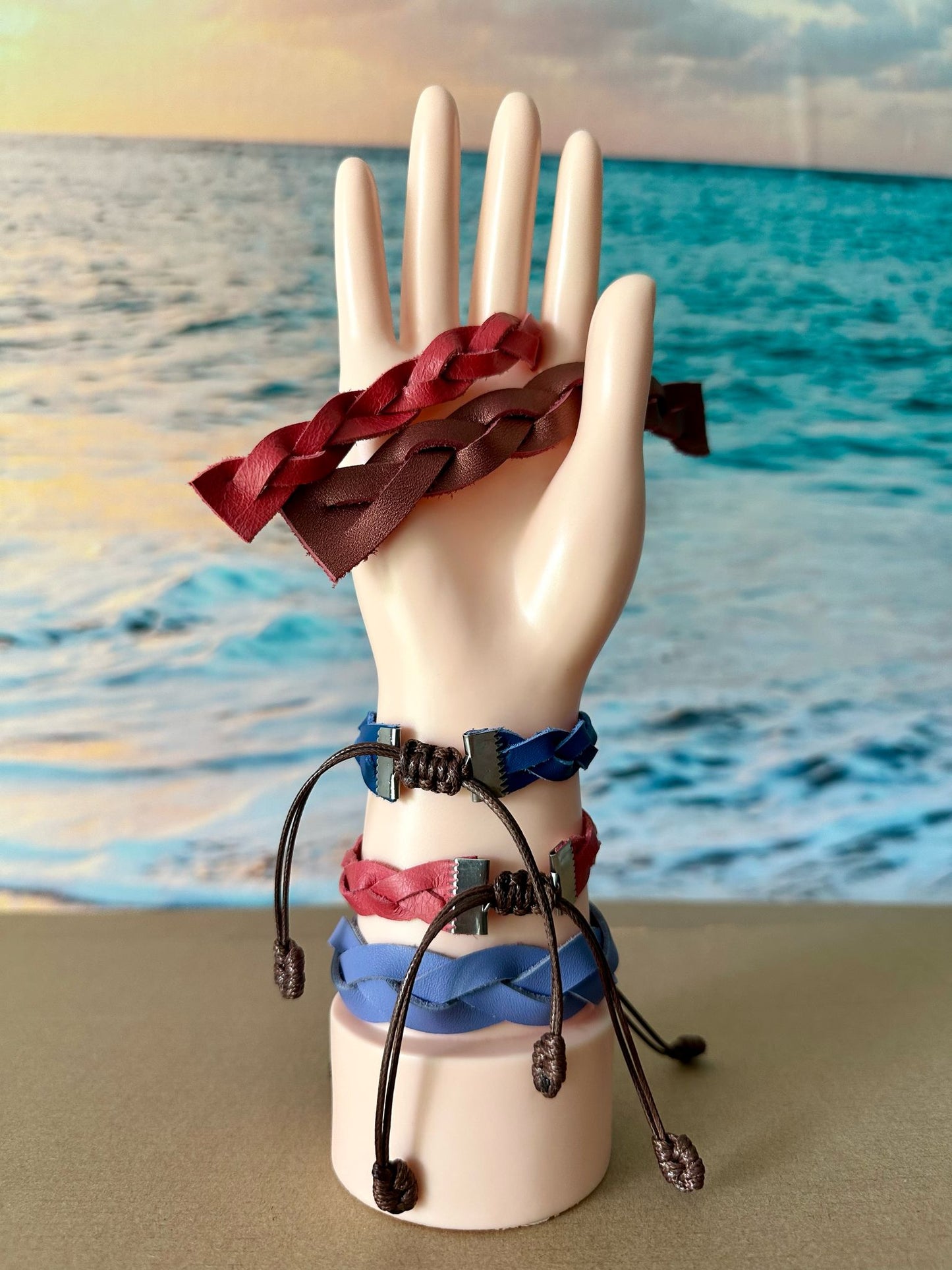 Leather Braided Bracelet