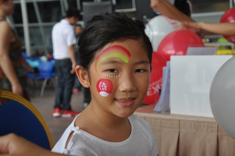 SG60 Face Painting & Jagua Ink Tattoos