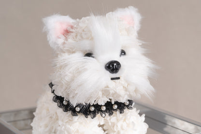 Floral Terrier Dog | White Assortment