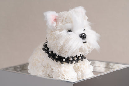 Floral Terrier Dog | White Assortment