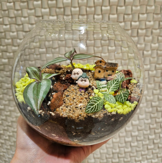 Discovering the Art of Terrarium Workshop