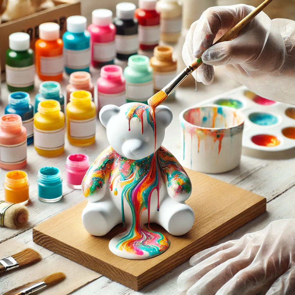 Pour Art Bear Keychain Workshop